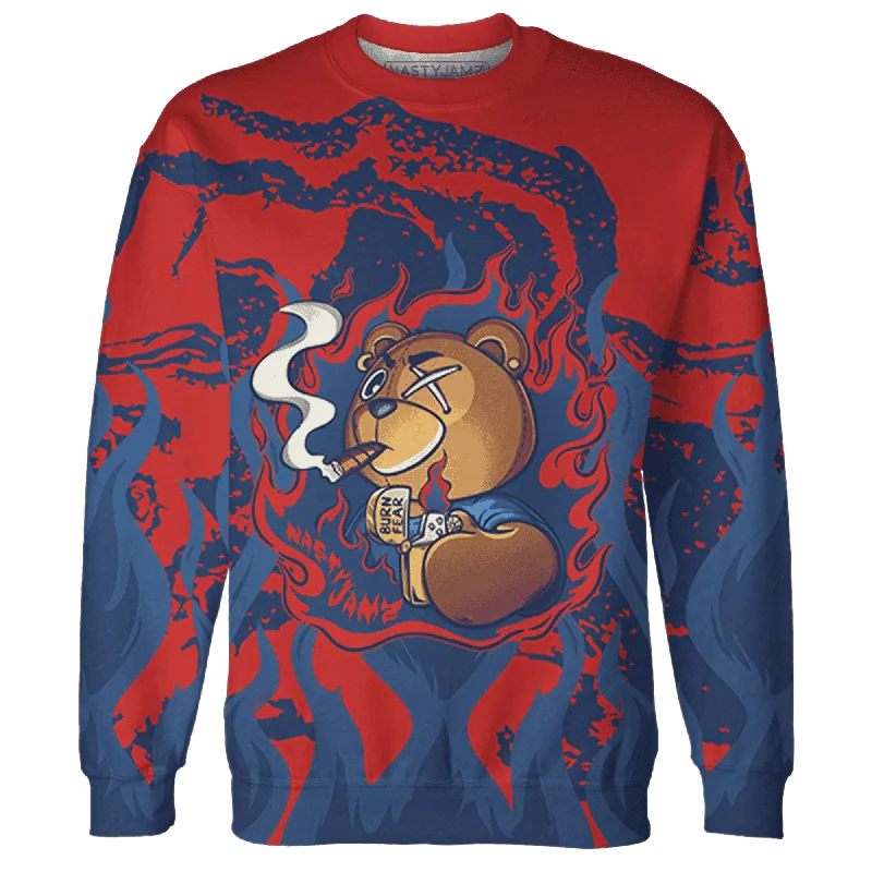 Oversized Unisex Fashion Pieces NastyJamz VaporMax Plus Midnight Navy Gold Black Sweatshirt Match BER Burn Fear All-Over Print Oversized Unisex Fashion Pieces NastyJamz VaporMax Plus Midnight Navy Gold Black Sweatshirt Match BER Burn Fear All-Over Print