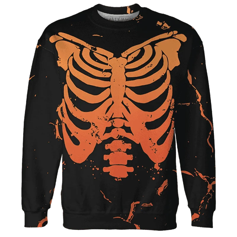Gender-Neutral Clothing Styles NastyJamz VaporMax Crimson Total Orange Plus Sweatshirt Match Skeleton Y2k All-Over Print Gender-Neutral Clothing Styles NastyJamz VaporMax Crimson Total Orange Plus Sweatshirt Match Skeleton Y2k All-Over Print