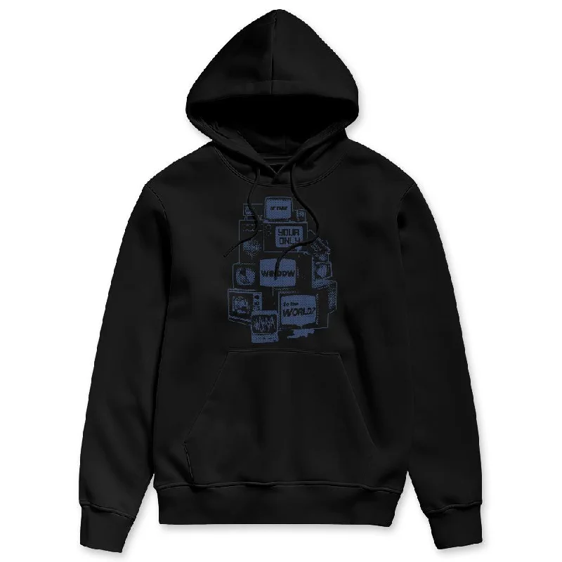 VaporMax Gold Navy Midnight NastyJamz Hoodie Match Television