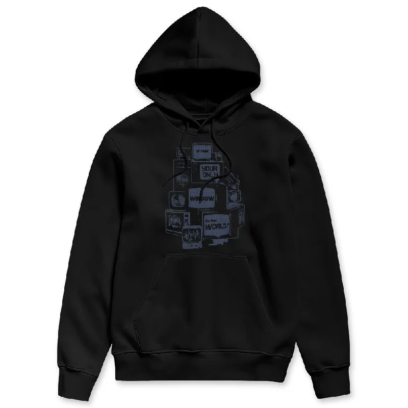 VaporMax Metallic Navy Midnight NastyJamz Hoodie Match Television