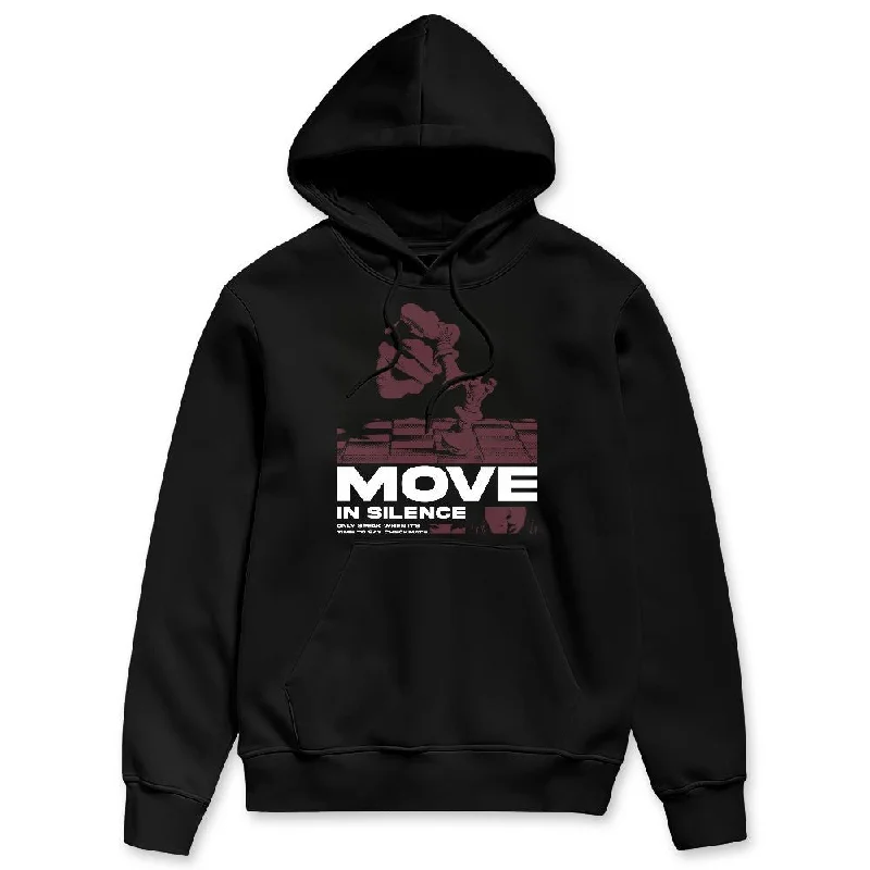 VaporMax Night Maron Burgundy NastyJamz Hoodie Match Say Checkmate