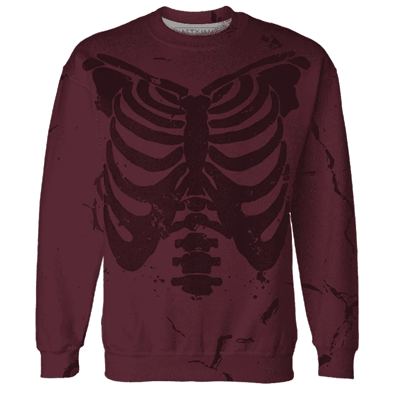 Casual Yet Sophisticated Unisex Fashion NastyJamz VaporMax Night Maron Burgundy Sweatshirt Match Skeleton Y2k All-Over Print Casual Yet Sophisticated Unisex Fashion NastyJamz VaporMax Night Maron Burgundy Sweatshirt Match Skeleton Y2k All-Over Print