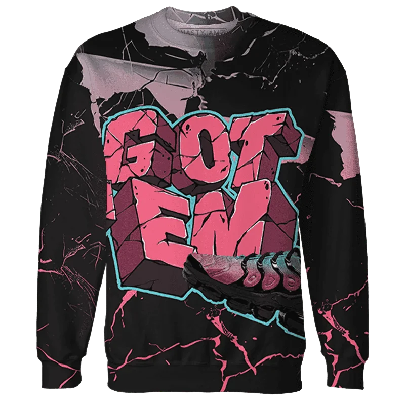 NastyJamz VaporMax Plus South Beach Sweatshirt Match Got Em All-Over Print