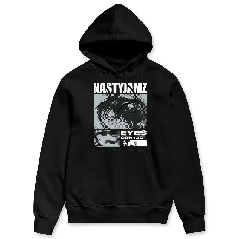 Everyday Wear For Men And Women Wolf Grey 12s NastyJamz Hoodie Match Eyes Contact