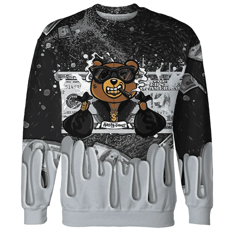 Casual Yet Sophisticated Unisex Fashion NastyJamz Wolf Grey 12s Sweatshirt Match BER Dollar All-Over Print Casual Yet Sophisticated Unisex Fashion NastyJamz Wolf Grey 12s Sweatshirt Match BER Dollar All-Over Print