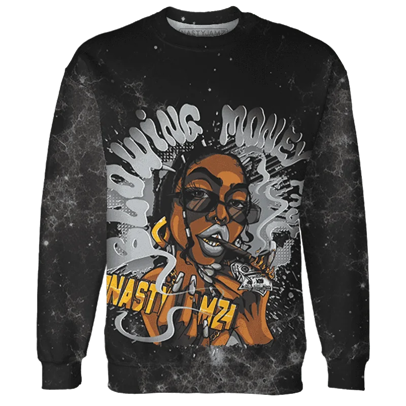 Minimalist Unisex Wardrobe Must-Haves NastyJamz Wolf Grey 12s Sweatshirt Match Blowing Money Fast Girl All-Over Print Minimalist Unisex Wardrobe Must-Haves NastyJamz Wolf Grey 12s Sweatshirt Match Blowing Money Fast Girl All-Over Print