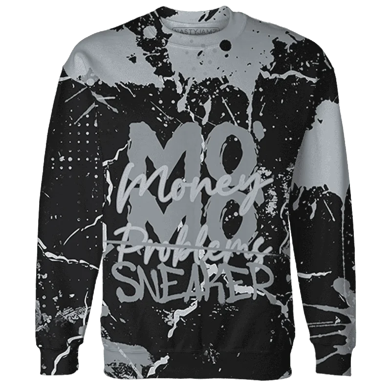 NastyJamz Wolf Grey 12s Sweatshirt Match MO sneaker All-Over Print